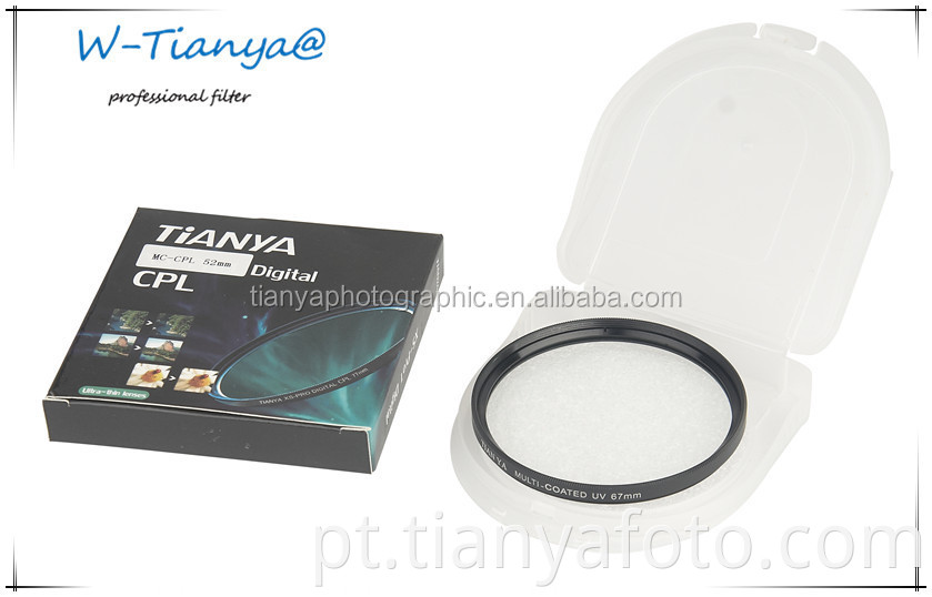 Tianya Professional de alta qualidade # 1 # 2 # 3 # 4 # 8 # 10 49mm 52mm 62mm kit de filtro de lente close-up